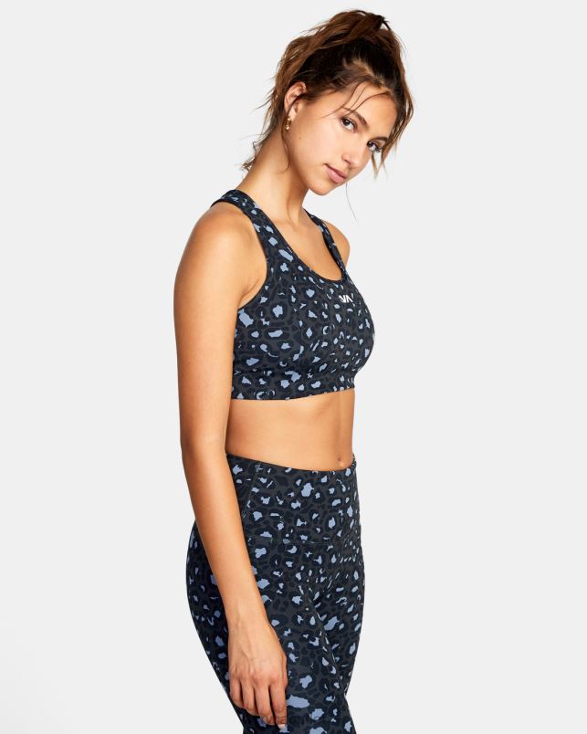 Clothing V84B1703 leo RVCA Women VA Essential Sports Bra