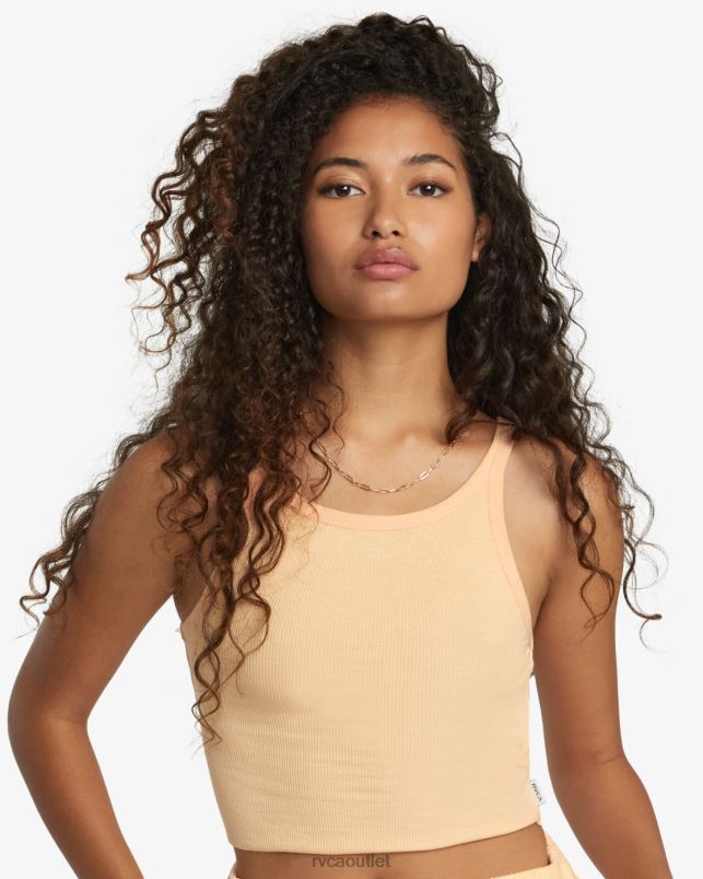Clothing V84B1079 melon RVCA Women Slide Tank Top