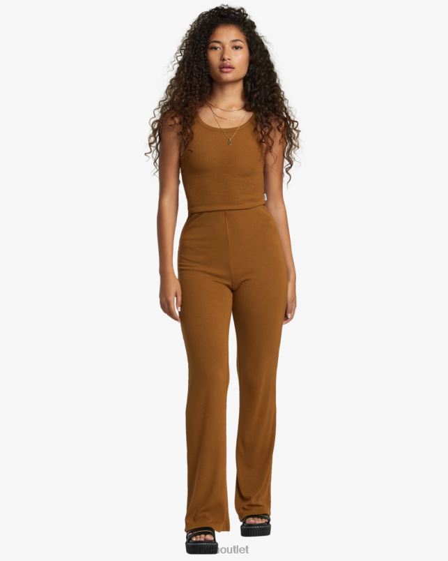 Clothing V84B1080 sienna RVCA Women Slide Tank Top