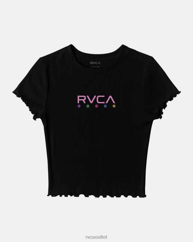 Clothing V84B1111 black RVCA Women Balance Tee