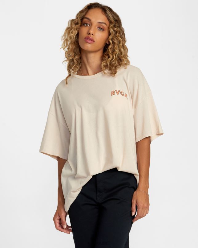 Clothing V84B1149 chalk RVCA Women Banjo Tee