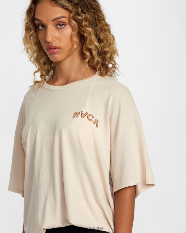 Clothing V84B1149 chalk RVCA Women Banjo Tee
