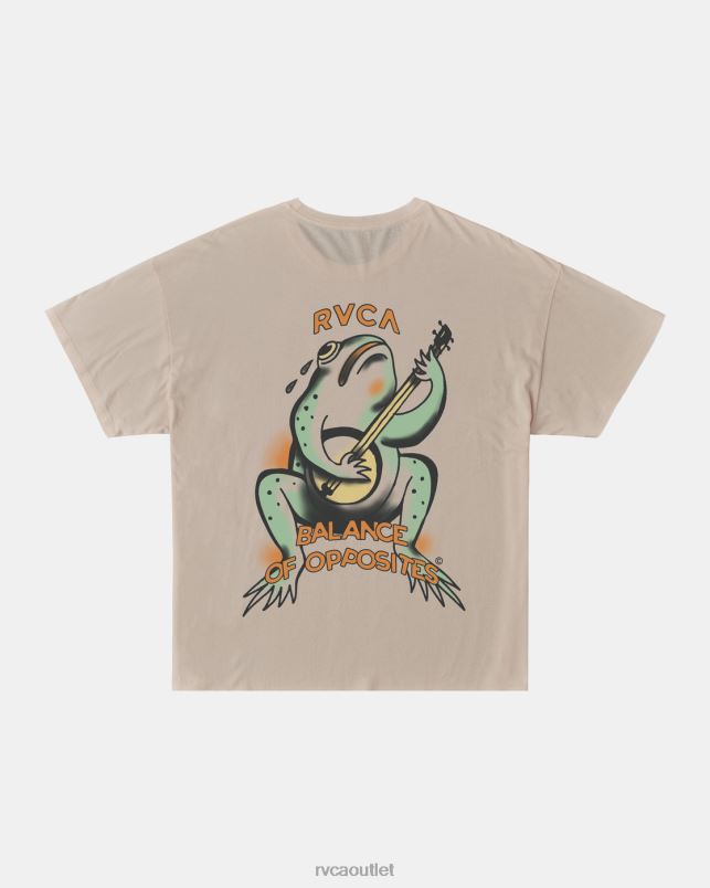 Clothing V84B1149 chalk RVCA Women Banjo Tee