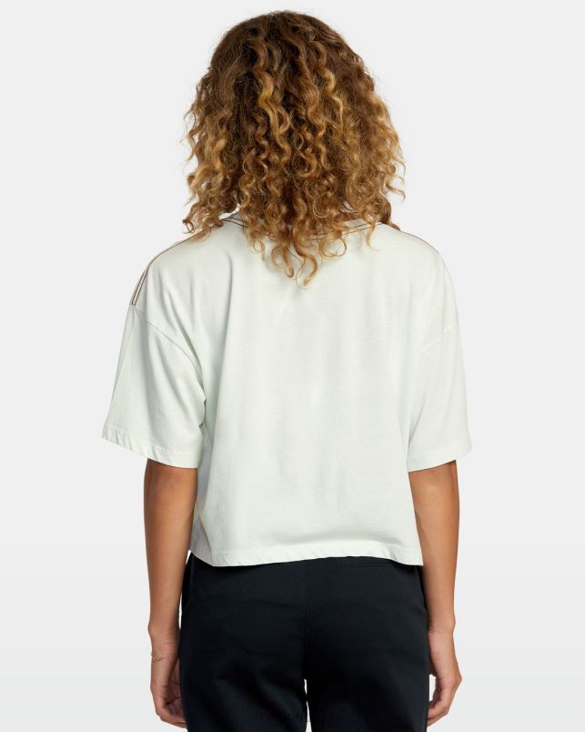 Clothing V84B1174 sky blue RVCA Women PTC Tee