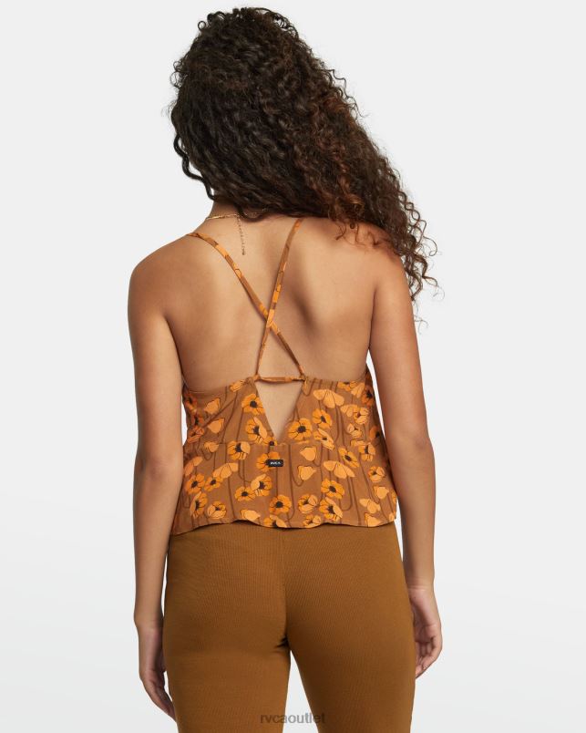 Clothing V84B1187 sienna RVCA Women Holly Tank Top