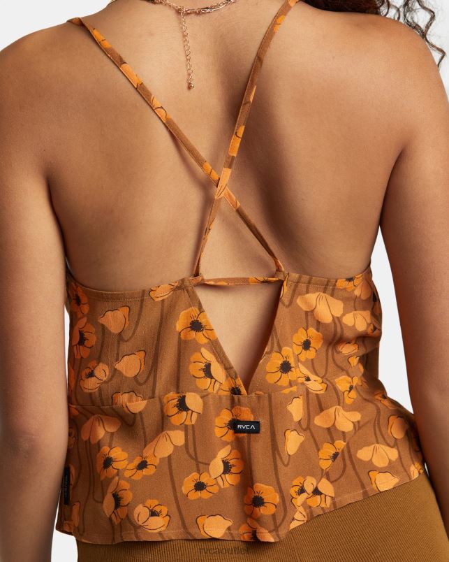 Clothing V84B1187 sienna RVCA Women Holly Tank Top