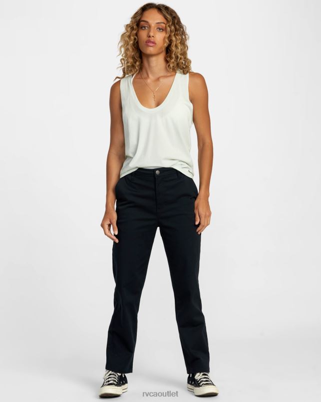 Clothing V84B1197 sky blue RVCA Women Minted Tank Top