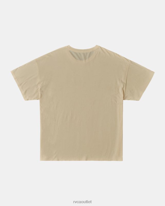 Clothing V84B119 cream RVCA Women Colin Sussingham Float Tee