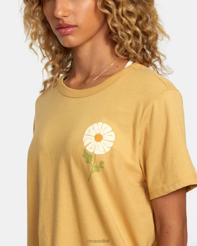 Clothing V84B1218 straw RVCA Women Essential Tee