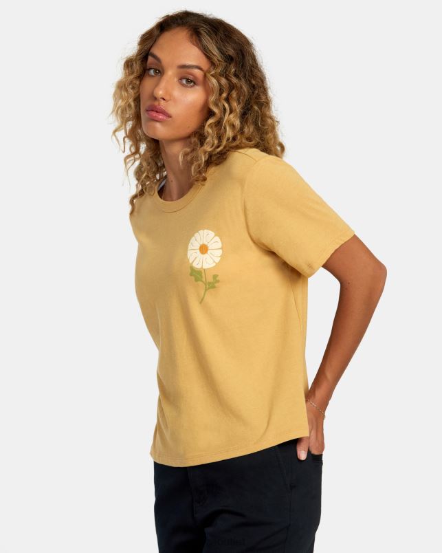 Clothing V84B1218 straw RVCA Women Essential Tee