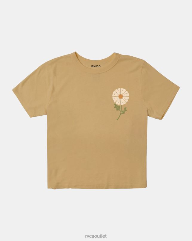 Clothing V84B1218 straw RVCA Women Essential Tee