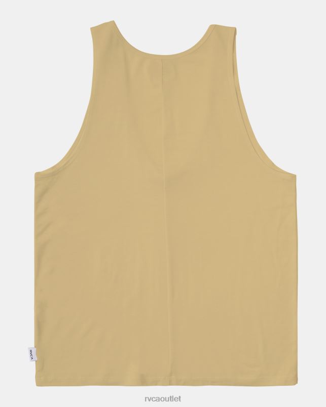 Clothing V84B1248 golden RVCA Women Minted Tank Top