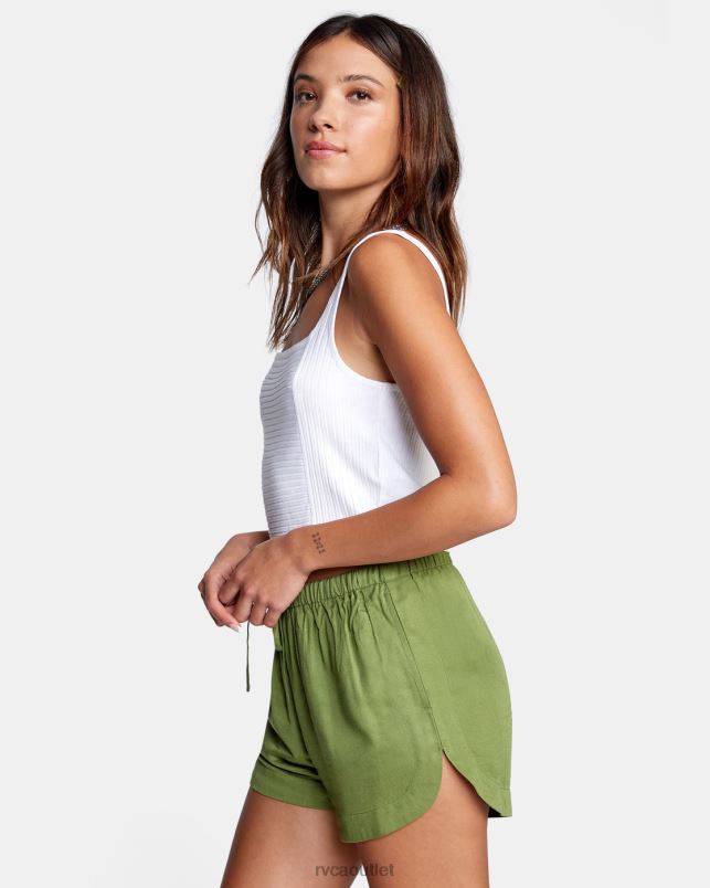 Clothing V84B1328 whisper white RVCA Women Fine Line Tank Top