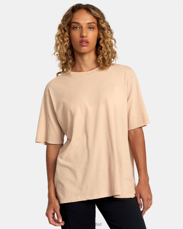 Clothing V84B1352 nude RVCA Women PTC Anyday T-Shirt