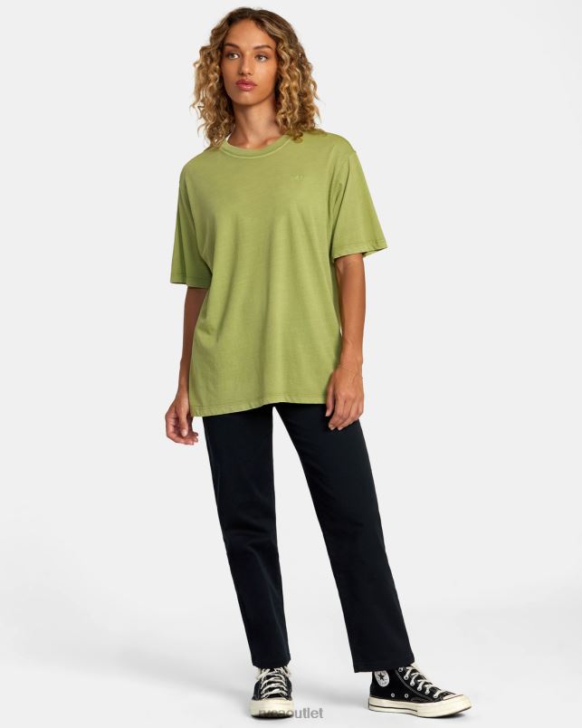 Clothing V84B1353 fern RVCA Women PTC Anyday T-Shirt