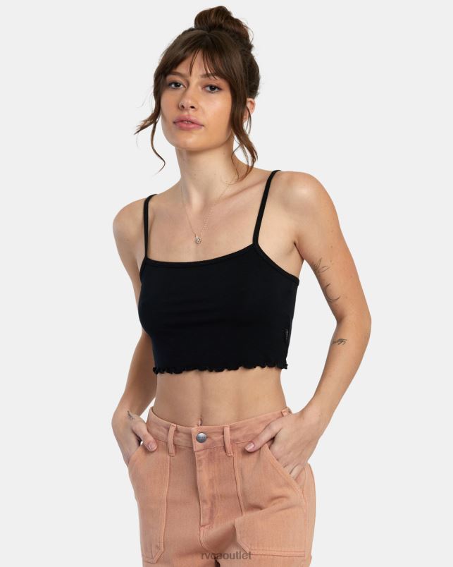 Clothing V84B1414 black RVCA Women All That Tank Top