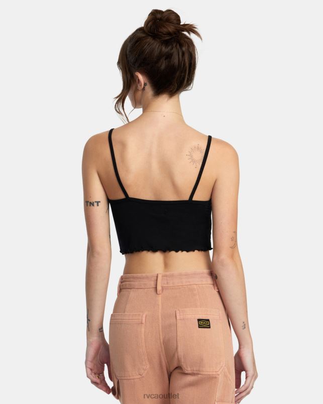 Clothing V84B1414 black RVCA Women All That Tank Top