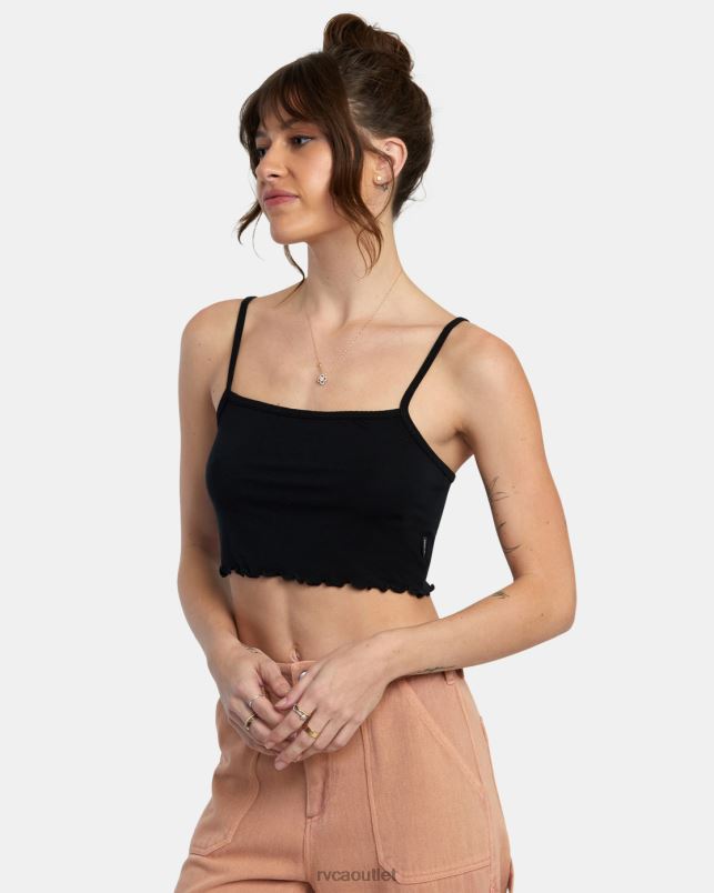 Clothing V84B1414 black RVCA Women All That Tank Top