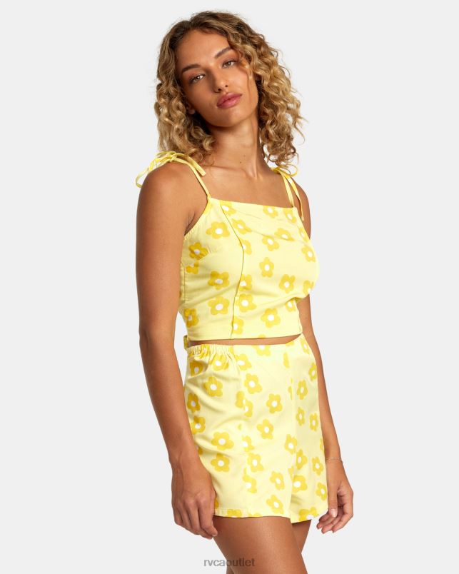 Clothing V84B1468 pineapple RVCA Women Nicky Cami Tank Top