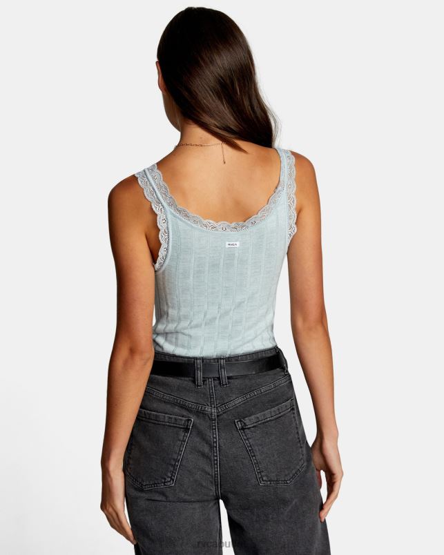 Clothing V84B1590 iris RVCA Women Full Swing Tank Top