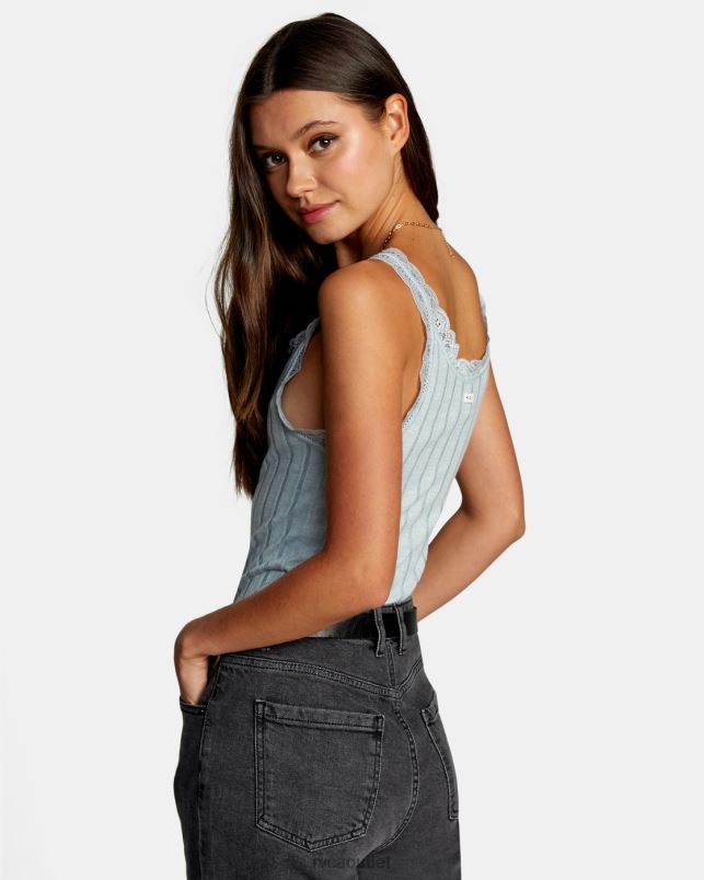 Clothing V84B1590 iris RVCA Women Full Swing Tank Top