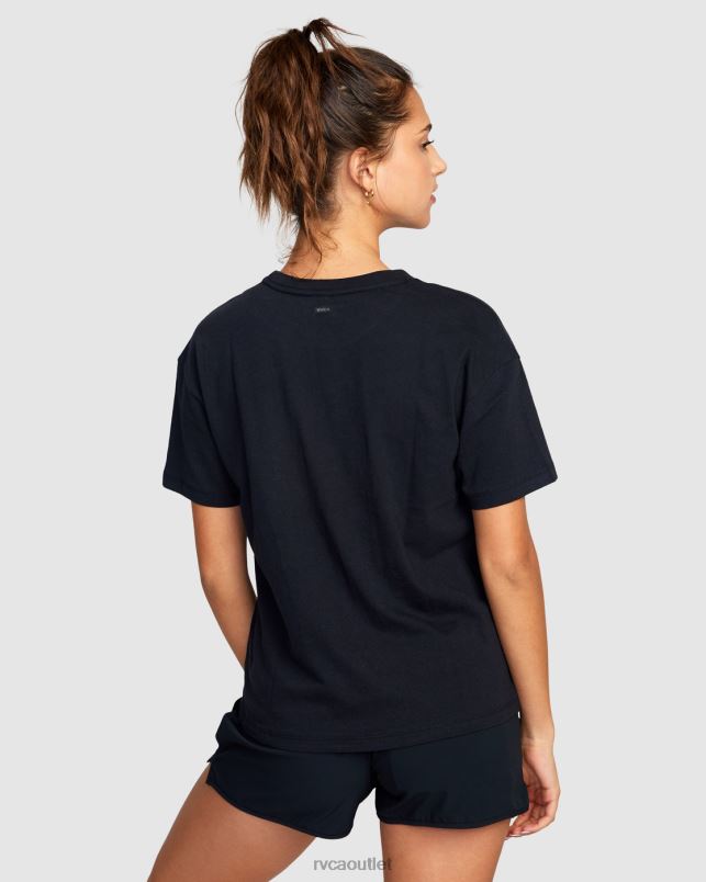 Clothing V84B1730 black RVCA Women VA Essential Tee