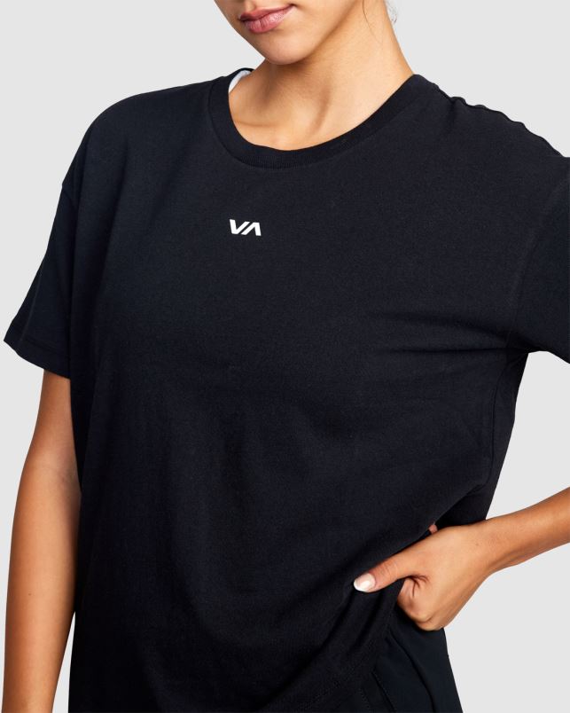 Clothing V84B1730 black RVCA Women VA Essential Tee