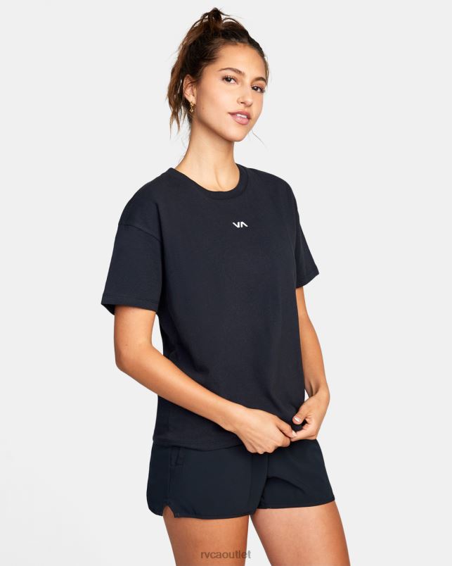 Clothing V84B1730 black RVCA Women VA Essential Tee