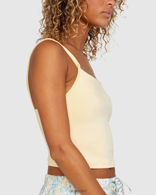Clothing V84B1650 apricot RVCA Women Canary Cami Top