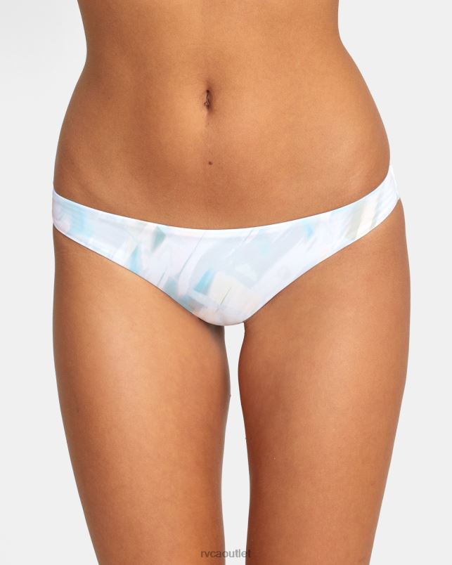 Swim V84B1451 multi RVCA Women Dye Dream Cheeky Bikini Bottoms