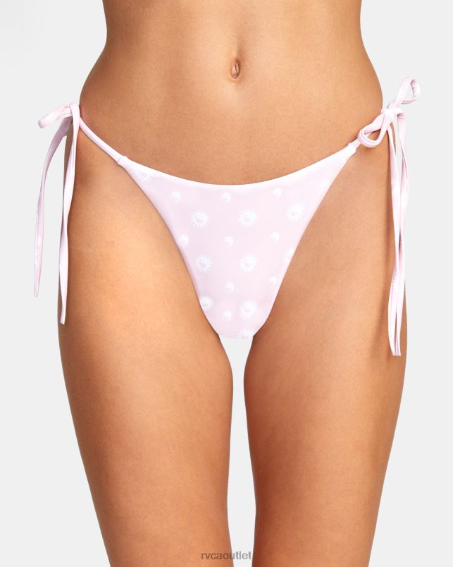 Swim V84B1455 bella RVCA Women Balance Act Skimpy French Bikini Bottoms