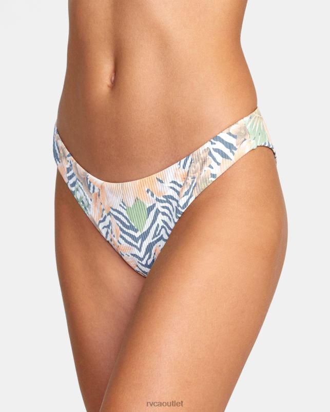 Swim V84B1517 multi RVCA Women Bazaar Cheeky Bikini Bottoms