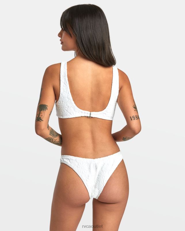 Swim V84B1397 whisper white RVCA Women Dolly Bralette Bikini Top