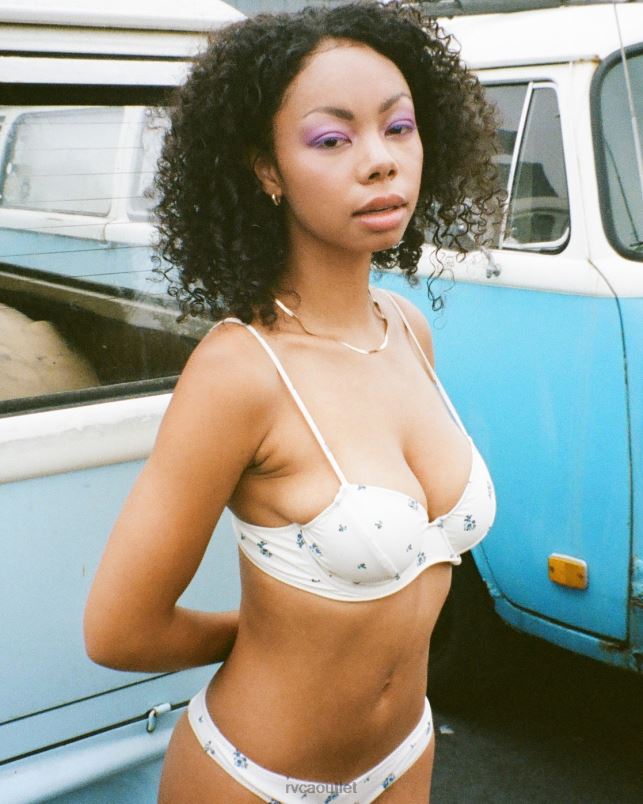 Swim V84B1527 yellow RVCA Women Sweetheart Konoka Bralette Bikini Top