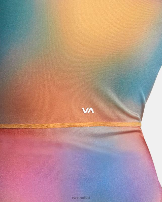 Swim V84B1219 multi RVCA Women Rose Machado One-Piece Swimsuit