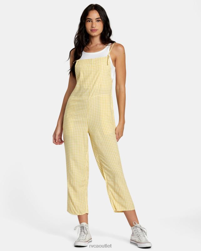 Swim V84B1209 golden RVCA Women Zula Jumper Cover-Up