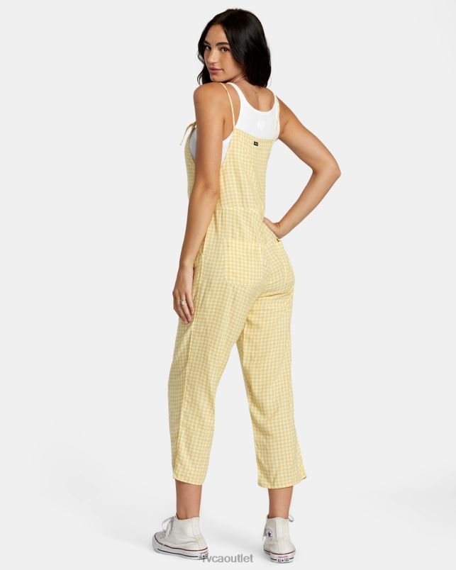 Swim V84B1209 golden RVCA Women Zula Jumper Cover-Up