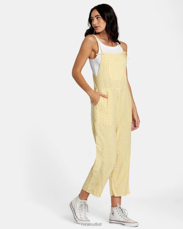 Swim V84B1209 golden RVCA Women Zula Jumper Cover-Up