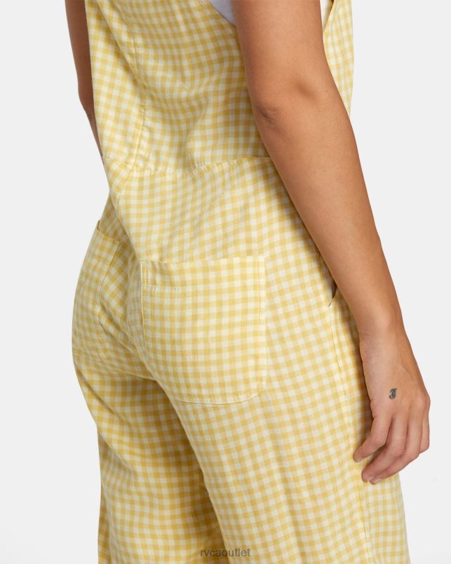 Swim V84B1209 golden RVCA Women Zula Jumper Cover-Up