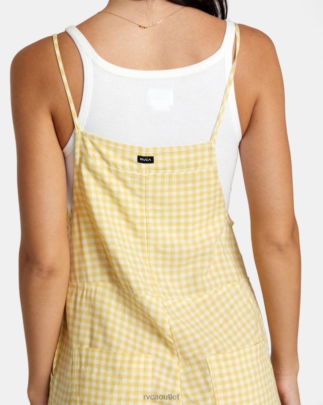 Swim V84B1209 golden RVCA Women Zula Jumper Cover-Up